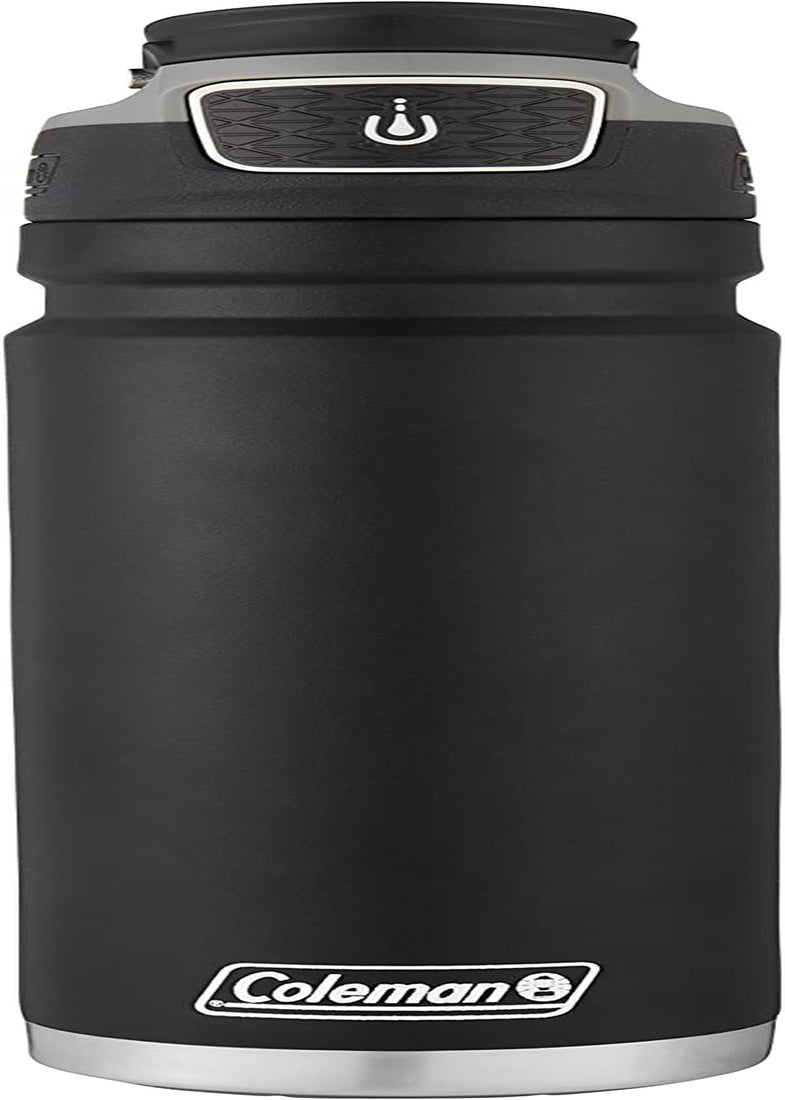 "Ultimate FreeFlow Vacuum-Insulated Stainless Steel Water Bottle - Leak-Proof Lid, 24Oz/40Oz with Button-Operated Lid & Carry Handle - Enjoy Hot or Cold Drinks for Hours!"